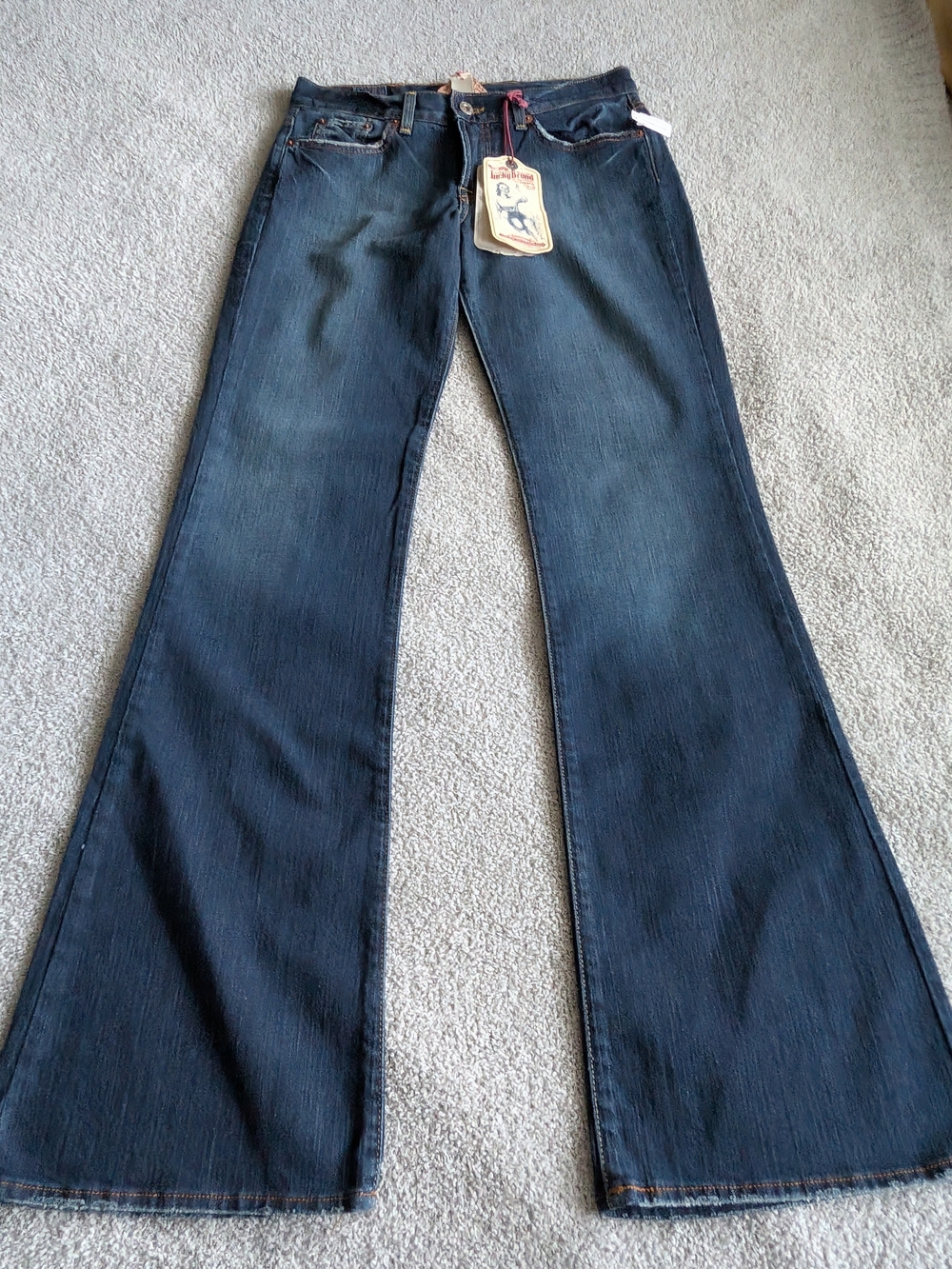 🌼B2G1🌼 Lucky Brand Dark Blue Flare Jeans NWT